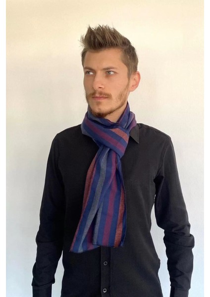 Karışık Renk Çizgili Atkı indirimleri