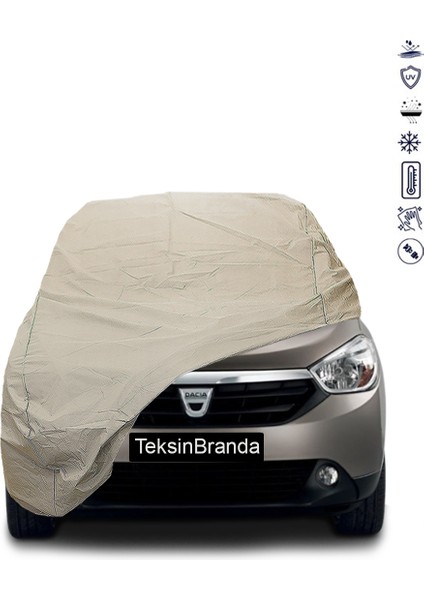 Dacia Lodgy (2012 - ) Araba Brandası Su Geçirmez Branda Miflonlu Uv Korumalı Oto Branda