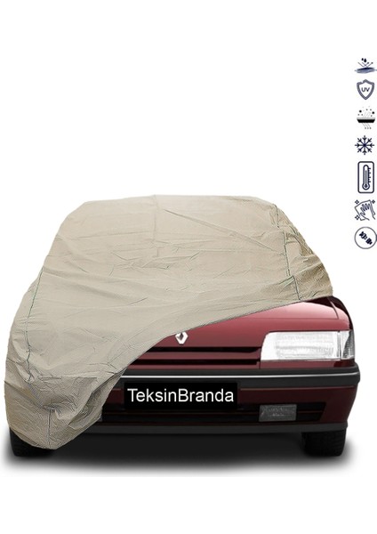 Renault 21 Hatchback Araba Brandası Su Geçirmez Branda Miflonlu Uv Korumalı Oto Branda