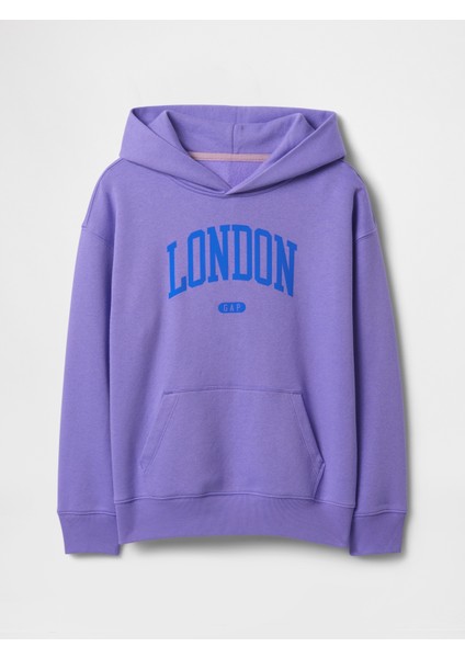 Erkek Çocuk Mor Vintage Soft Relaxed Sweatshirt fiyatları