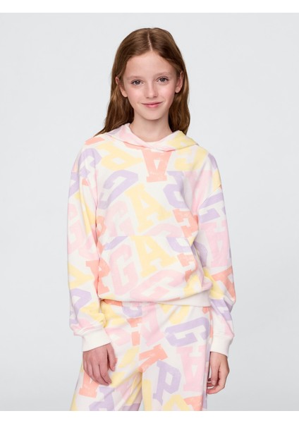 Kız Çocuk Çok Renkli Gap Logo Relaxed Sweatshirt