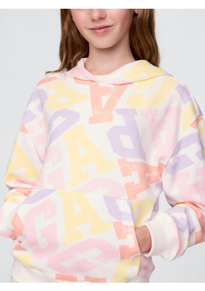 Kız Çocuk Çok Renkli Gap Logo Relaxed Sweatshirt