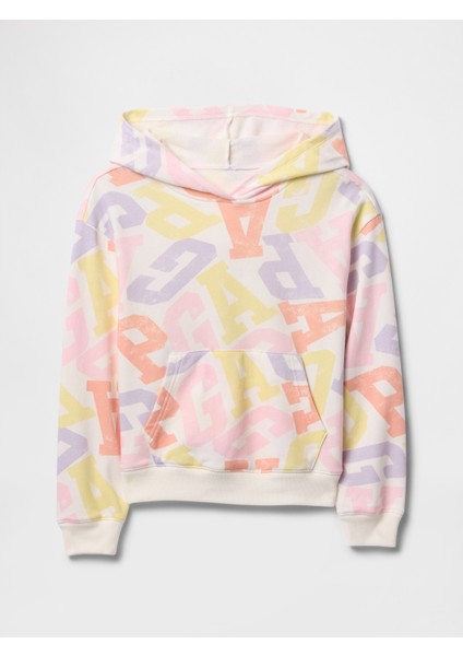 Kız Çocuk Çok Renkli Gap Logo Relaxed Sweatshirt