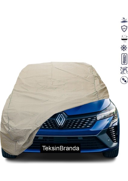 Renault Clio 5 Araba Brandası Su Geçirmez Branda Miflonlu Uv Korumalı Oto Branda