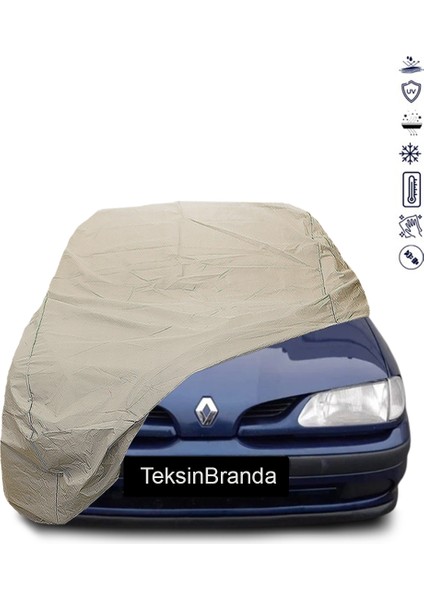 Renault Megane 1 Hatchback (1996 - 2003) Araba Brandası Su Geçirmez Branda Miflonlu Oto Branda