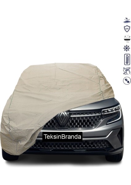 Renault Austral (2022 - ) Araba Brandası Su Geçirmez Branda Miflonlu Uv Korumalı Oto Branda