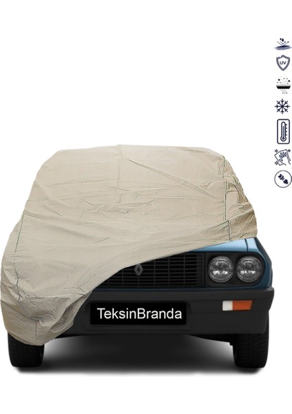 Renault 12 Toros Araba Brandası Su Geçirmez Branda Miflonlu Uv Korumalı Oto Branda