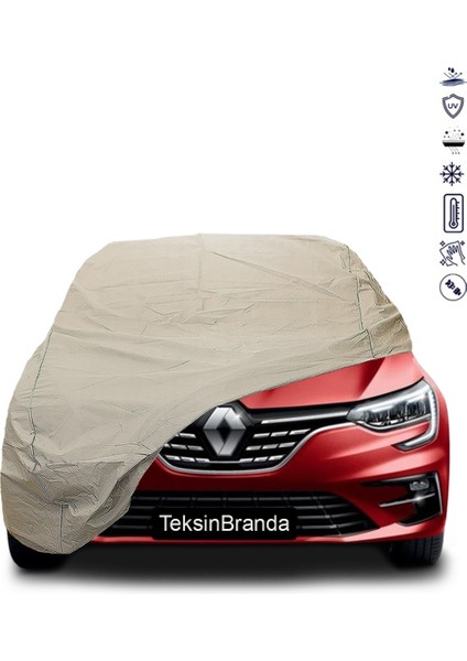 Renault Megane 4 Sedan (2016 - ) Araba Brandası Su Geçirmez Branda Miflonlu Oto Branda