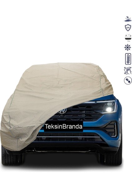 Volkswagen Atlas Araba Brandası Su Geçirmez Branda Miflonlu Uv Korumalı Oto Branda
