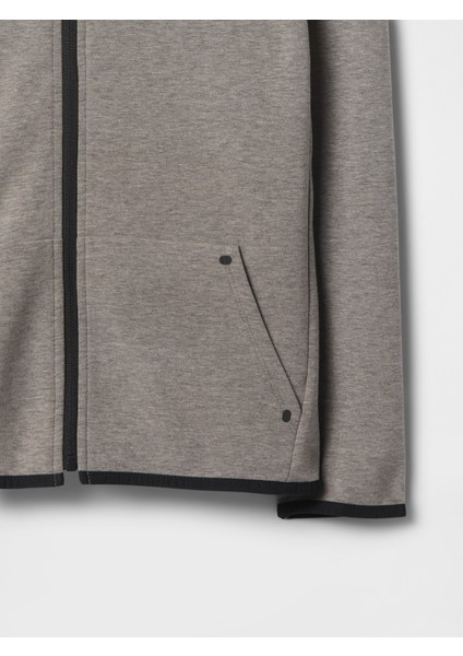 Erkek Çocuk Gri Gapfit Tech Fermuarlı Sweatshirt fiyatları
