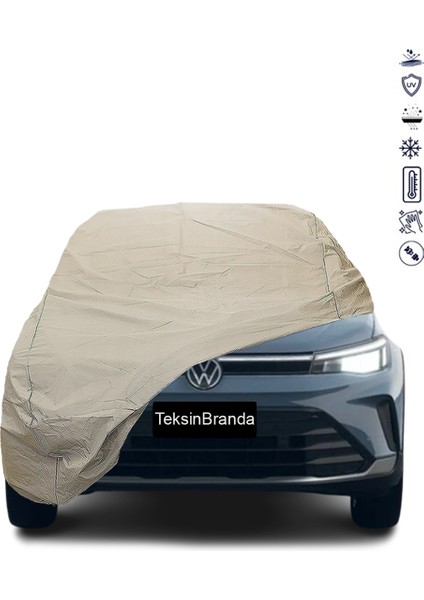 Volkswagen Nivus Araba Brandası Su Geçirmez Branda Miflonlu Uv Korumalı Oto Branda