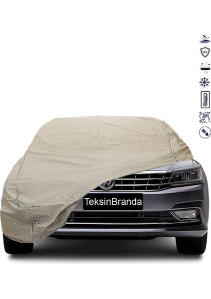 Volkswagen Passat B8 B8.5 (2014 - ) Araba Brandası Su Geçirmez Miflonlu Uv Korumalı Oto Branda