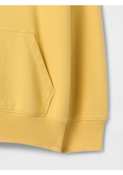 Erkek Çocuk Sarı Vintage Soft Relaxed Sweatshirt fırsatları