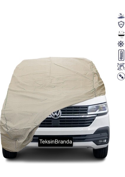 Volkswagen Transporter T6 (2015 - 2023) Araba Brandası Su Geçirmez Branda Uv Korumalı Oto Branda