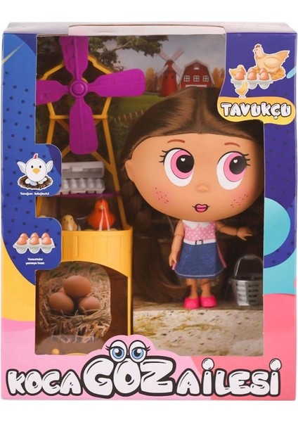 Nessiworld BLD295 Koca Göz Ailesi Tavukçu -Birliktoys