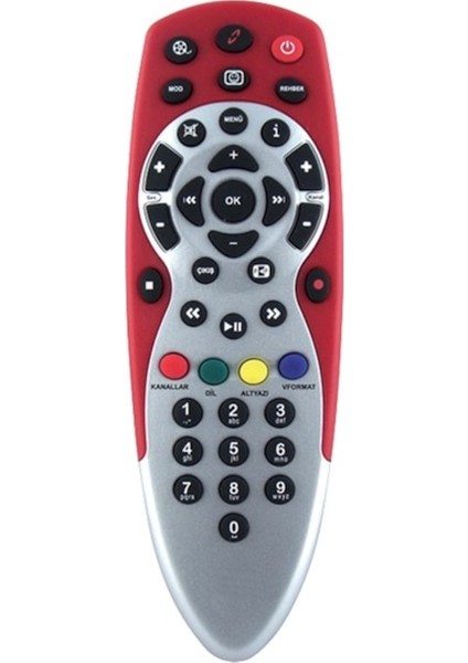 Hd Plus Uyumlu Kirmizi Uydu Kumandası