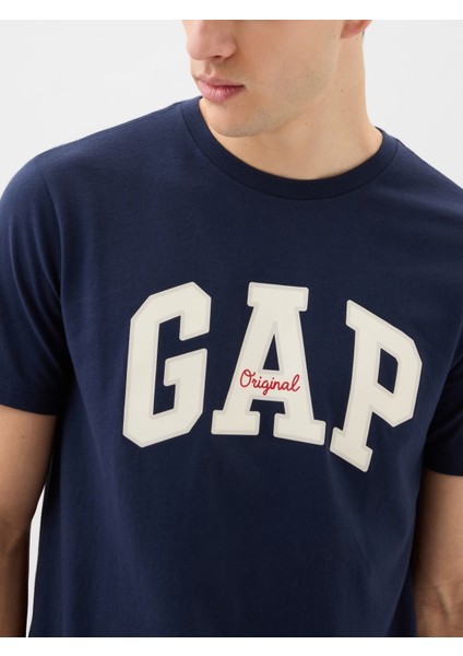Erkek Lacivert Gap logo tshirt