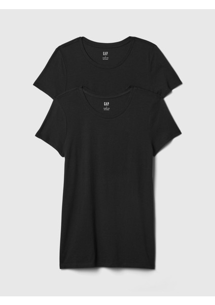 Kadın 2'Li Favorite Yuvarlak Yaka T-Shirt Seti