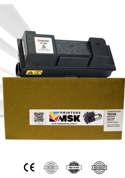 Kyocera FS-3640 Uyumlu Siyah Toner
