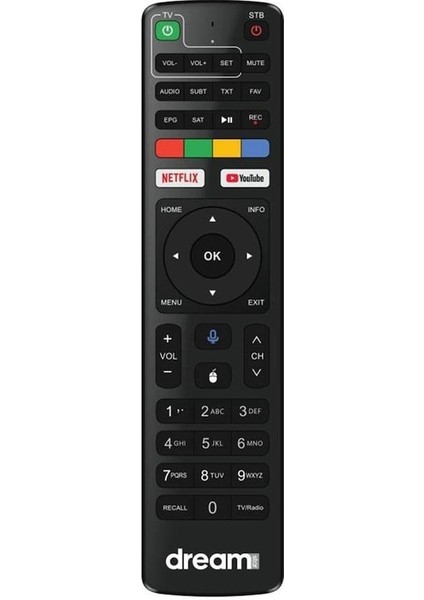 A5 Android Uydu Alıcı Kumanda