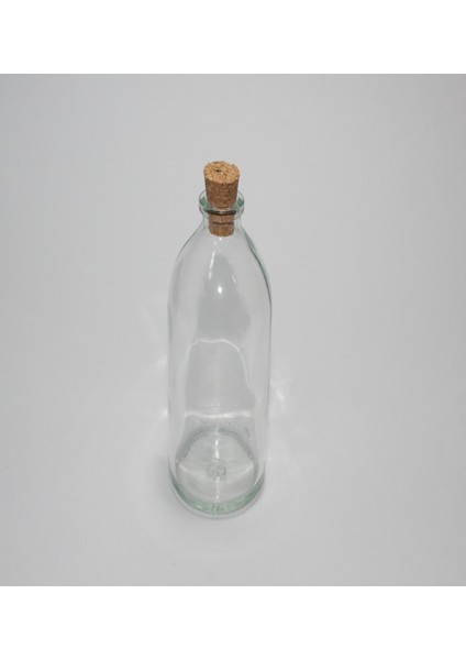 100 Cc Mantar Tipalı Cam Şişe 10 Adet