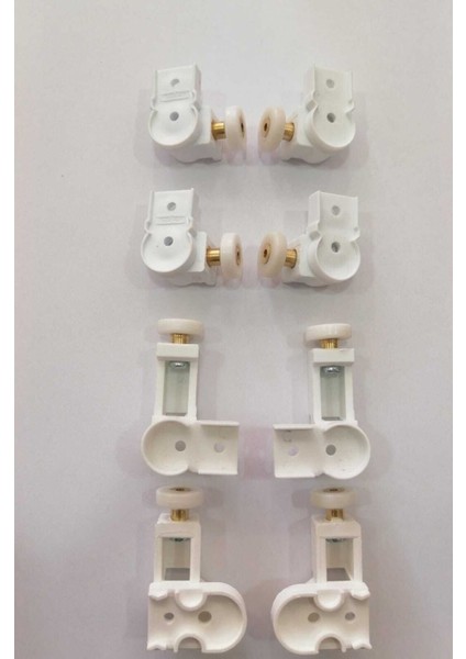 Duşakabin Teker Seti Bella Serisi 1 Sabit 2 Kayar