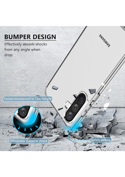 Samsung Galaxy A26 Uyumlu Şeffaf Kamera Korumalı Kılıf