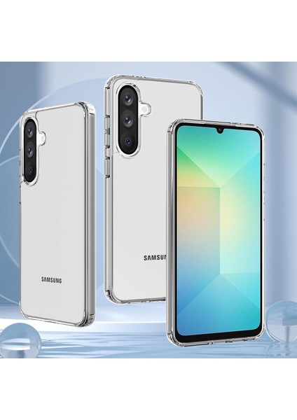 Samsung Galaxy A26 Uyumlu Şeffaf Kamera Korumalı Kılıf