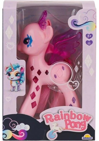 Nessiworld 4385 Işıklı Unicorn Figür -Sunman