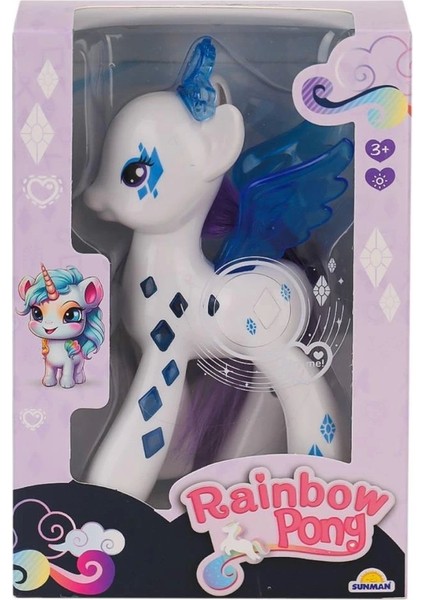 Nessiworld 4385 Işıklı Unicorn Figür -Sunman