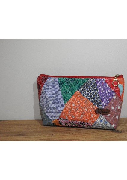Kırkyama Patchwork Kalem Kutusu&makyaj Çantası