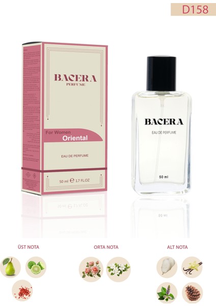 D158 Oriental Kadın Parfüm 50 ml