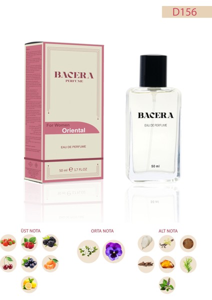 D156 Oriental Kadın Parfüm 50 ml