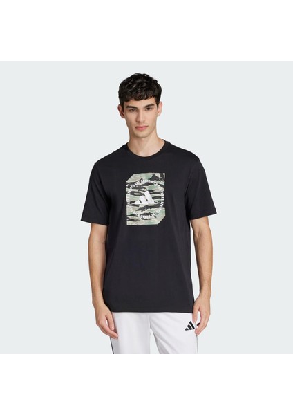 Camo Shape Graphic Erkek Tişört