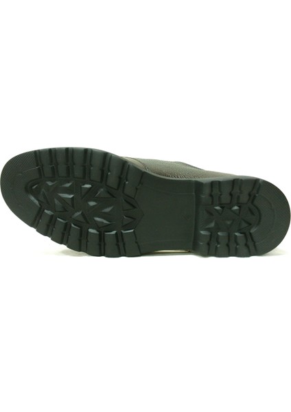 Haki Yeşil Bağcıklı Anatomik Comfort Casual Ayakkabı