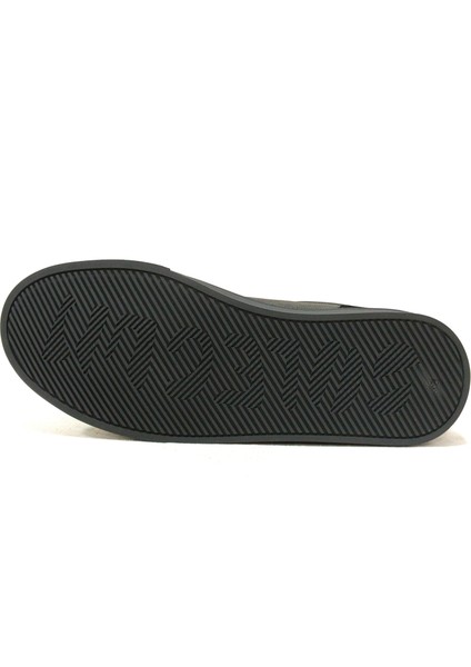 Siyah Bağcıklı Anatomik Comfort Casual Sneakers Ayakkabı