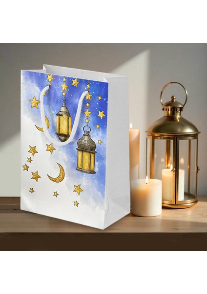 Ramazan Temalı Karton Çanta 26 x 40 cm 5 Adet