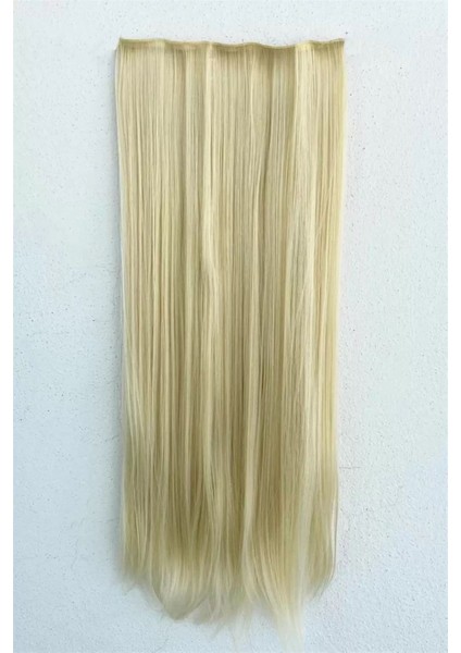Isıya Dayanıklı Yarım Ay Saç Çıt Çıt 613# / Düz / Platin Sarı 70CM / 140GR indirimleri