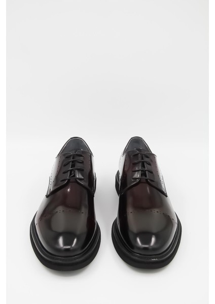 101 5ym 4176 Erkek Klasik Ayakkabı - Bordo