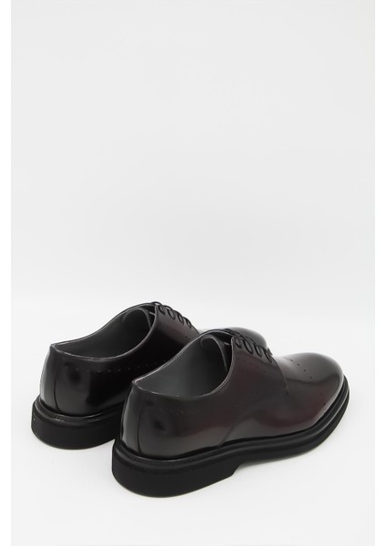 101 5ym 4176 Erkek Klasik Ayakkabı - Bordo