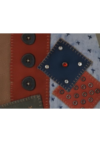 Kırkyama Patchwork Telefon Çantası