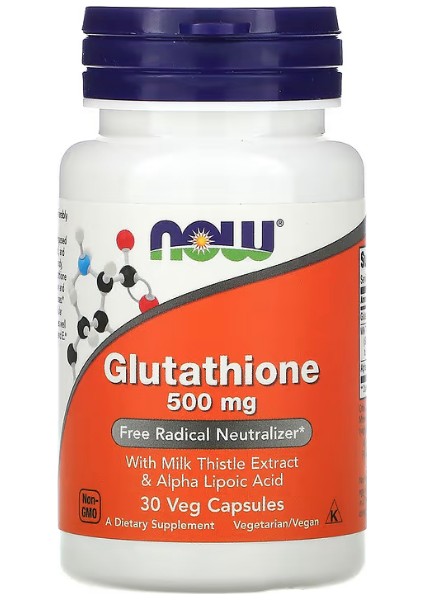 Foods Glutathione Milk Thistle Extract Alpha Lipoic Acid 500 Mg 30 Veg Capsul Usa modelleri