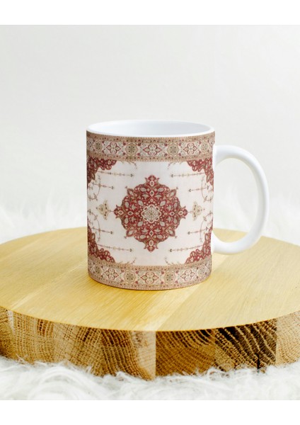 Motif Desenli Kupa Bardak