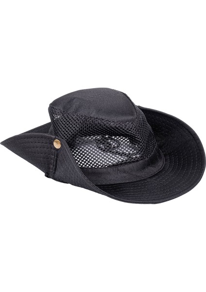 Fileli Outdoor Şapka - Balıkçı Şapka - Siyah - ART-7502 fiyatları