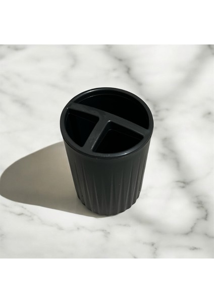 5'li Banyo Seti 7 Lt Çöp Kovası Tuvalet Fırçası Lavabo Takımı Sabunluk Diş Fırçalık Banyo Takımı