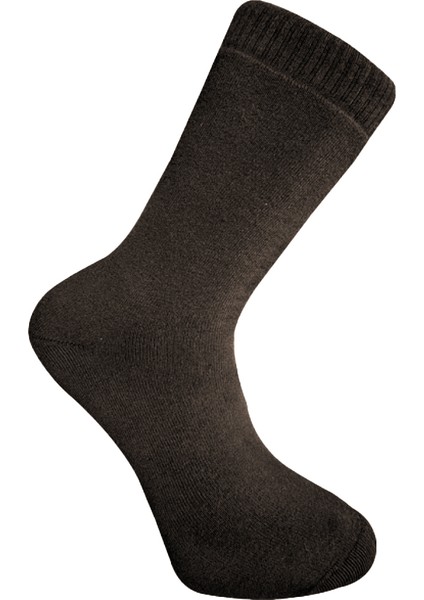 Termal Havlu Kışlık Erkek Çorabı Kahve (19601)