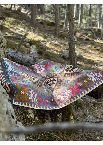 Çukurçimen Kök Boyası Yün El Dokuması Kilim Buram Buram Emek Kokan Çukurçimen Kilimi Halısı 90 x 150 modelleri