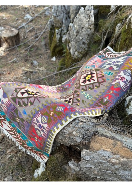 Çukurçimen Kök Boyası Yün El Dokuması Kilim Buram Buram Emek Kokan Çukurçimen Kilimi Halısı 90 x 150 indirimleri