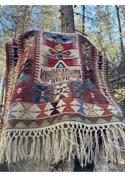 Çukurçimen Kök Boyası Yün El Dokuması Kilim Buram Buram Emek Kokan Çukurçimen Kilimi Halısı 100 x 125 modelleri