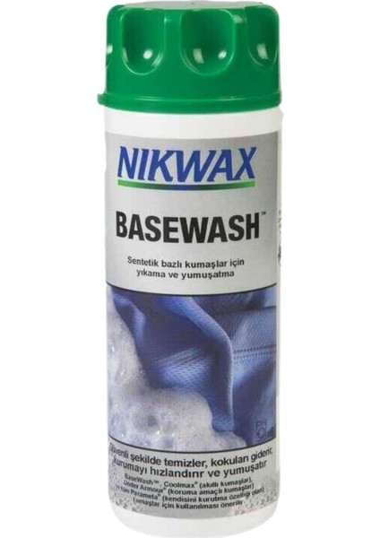 Sentetik Yıkama ve Yumuşatma - Nikwax - Base Wash - 300 ml